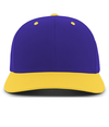 Cotton Poly Cap PURPLE/GOLD Front