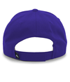 Cotton Poly Cap PURPLE Back