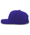 Cotton Poly Cap PURPLE lside