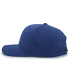 Cotton Poly Cap ROYAL lside