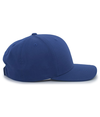 Cotton Poly Cap ROYAL rside