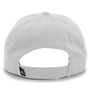 Cotton Poly Cap SILVER Back