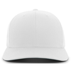 Cotton Poly Cap WHITE Front