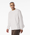 Heavyweight Long Sleeve Tee VINTAGE WHITE SIDE