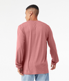 Unisex Triblend Long Sleeve MAUVE TRIBLEND Back