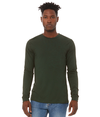 Unisex Triblend Long Sleeve EMERALD TRIBLEND Side