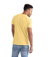 Soft Wash Cotton T-Shirt WASHED BANANA CREAM Back