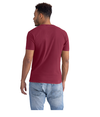 Soft Wash Cotton T-Shirt WASHED CARDINAL Back