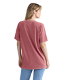Soft Wash Cotton T-Shirt WASHED MAUVE Back