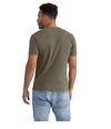 Soft Wash Cotton T-Shirt WASHED MILITARY GREEN Back
