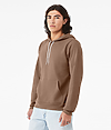 Unisex Pullover Hoodie VINTAGE BROWN Side