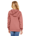 Youth Sponge Fleece Hoodie MAUVE Back
