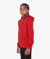 Youth Sponge Fleece Hoodie RED Side