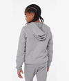 Youth Full Zip Hood ATHLETIC HEATHER (90C/10P) Back
