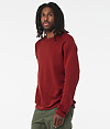 Unisex Crewneck Sweatshirt CARDINAL Side