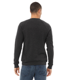 Unisex Crewneck Sweatshirt DARK GREY HEATHER Back