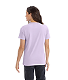 Womens Cotton Relaxed Tee LAVENDER BACK