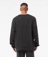 Classic Crenwck Sweatshirt DARK GREY HEATHER Back