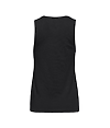 Womens Cotton Tank BLACK BackOF