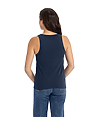 Womens Cotton Tank MIDNIGHT NAVY Back