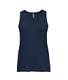 Womens Cotton Tank MIDNIGHT NAVY FrontOF
