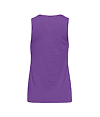 Womens Cotton Tank PURPLE RUSH BackOF