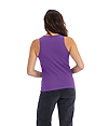 Womens Cotton Tank PURPLE RUSH Back