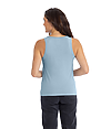 Womens Cotton Tank STONEWASH DENIM Back
