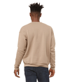 Unisex Drop Shoulder Fleece TAN Back