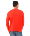 Unisex Drop Shoulder Fleece POPPY Back