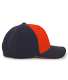 M2 Performance Flexfit ORANGE/NAVY/NAVY rside