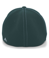 M2 Performance Flexfit WHITE/DARK GREEN/DARK GREEN Back