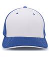 M2 Performance Flexfit WHITE/ROYAL/ROYAL Front