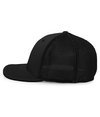 Trucker FlexFit Hat BLACK SIDE