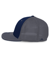 Trucker FlexFit Hat NAVY/GRAPHITE/GRAPHITE SIDE