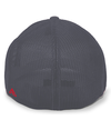Trucker FlexFit Hat RED/GRAPHITE/GRAPHITE BACK