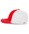 Trucker FlexFit Hat RED/WHITE SIDE