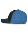 Trucker Pacflecx BLACK/NEON BLUE/BLACK lside