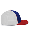 Trucker Pacflecx ROYAL/WHITE/RED rside