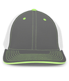 Trucker Pacflecx GRAPHITE/WHITE/NEON GREEN Front