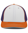 Trucker Pacflecx WHITE/PURPLE/ORANGE Front