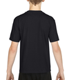 Performance Youth T-Shirt BLACK BACK