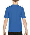 Performance Youth T-Shirt ROYAL BACK