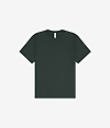 Unisex Heavyweight Tee HUNTER GREEN side_of