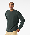 Unisex Heavyweight Long Sleeve HUNTER GREEN Side