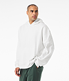 Heavyweight Pullover Hood WHITE Side