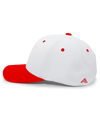 M2 Performance Flexfit WHITE/RED lside