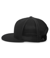 D-Series Trucker Snapback BLACK lside