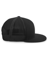 D-Series Trucker Snapback BLACK rside