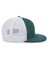 D-Series Trucker Snapback DARK GREEN/WHITE/DARK GREEN rside